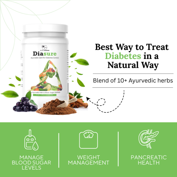 Diasure – Ayurvedic powder for blood sugar control | 100% Natural & Organic - Image 4