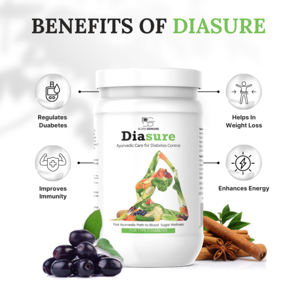 Diasure – Ayurvedic powder for blood sugar control | 100% Natural & Organic - Image 2